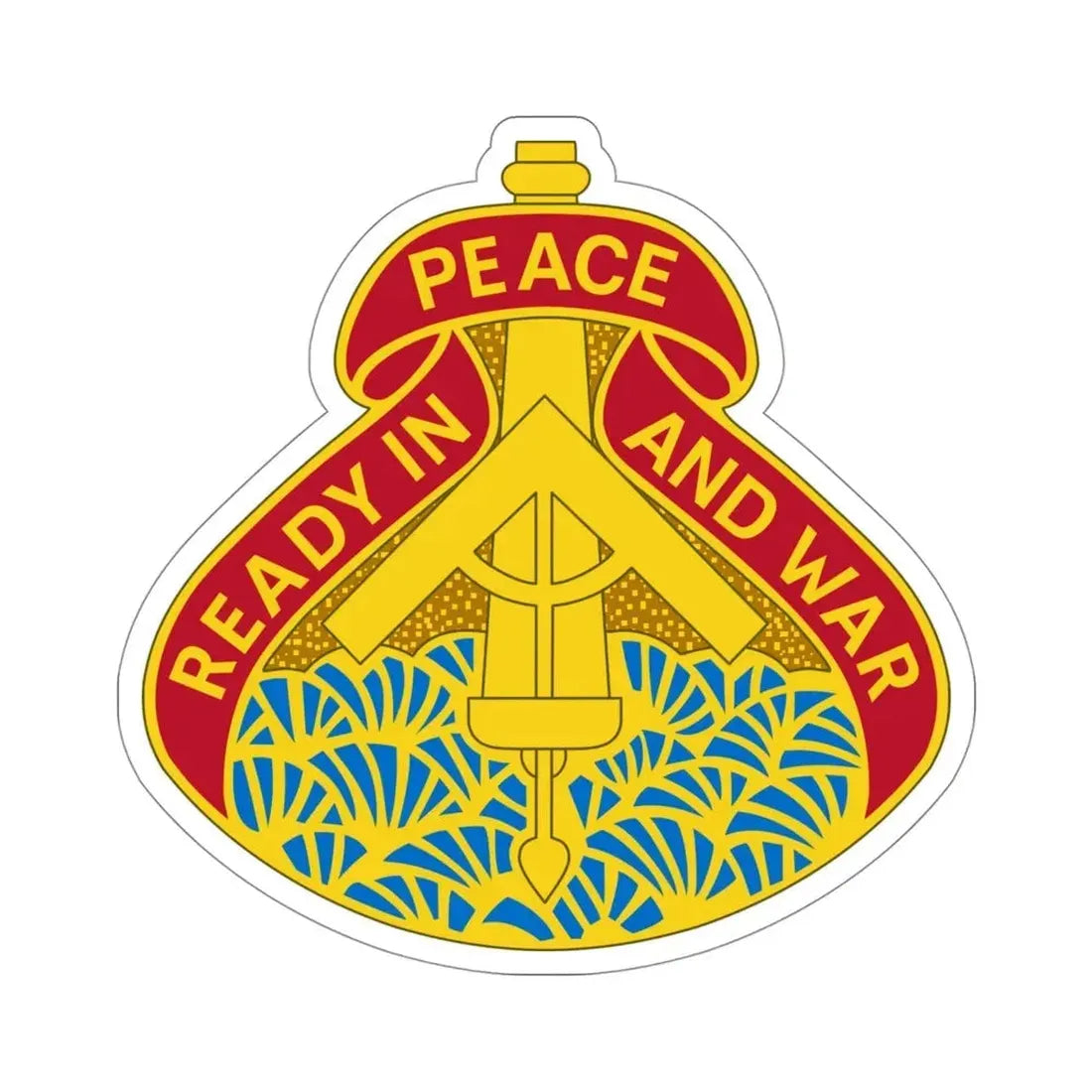 138 Field Artillery Brigade v2 (U.S. Army) STICKER Vinyl Die-Cut Decal - The Sticker Space