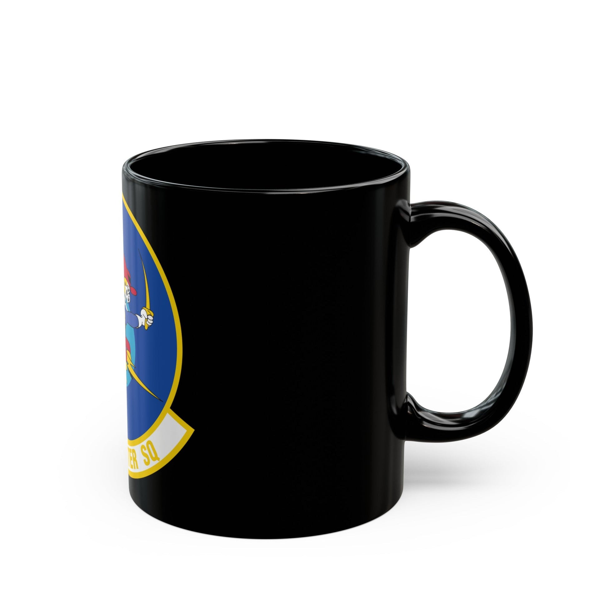 138 Fighter Squadron (U.S. Air Force) Black Coffee Mug-The Sticker Space