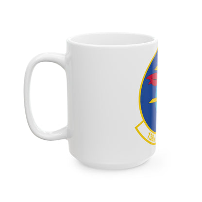 138 Fighter Squadron (U.S. Air Force) White Coffee Mug-The Sticker Space