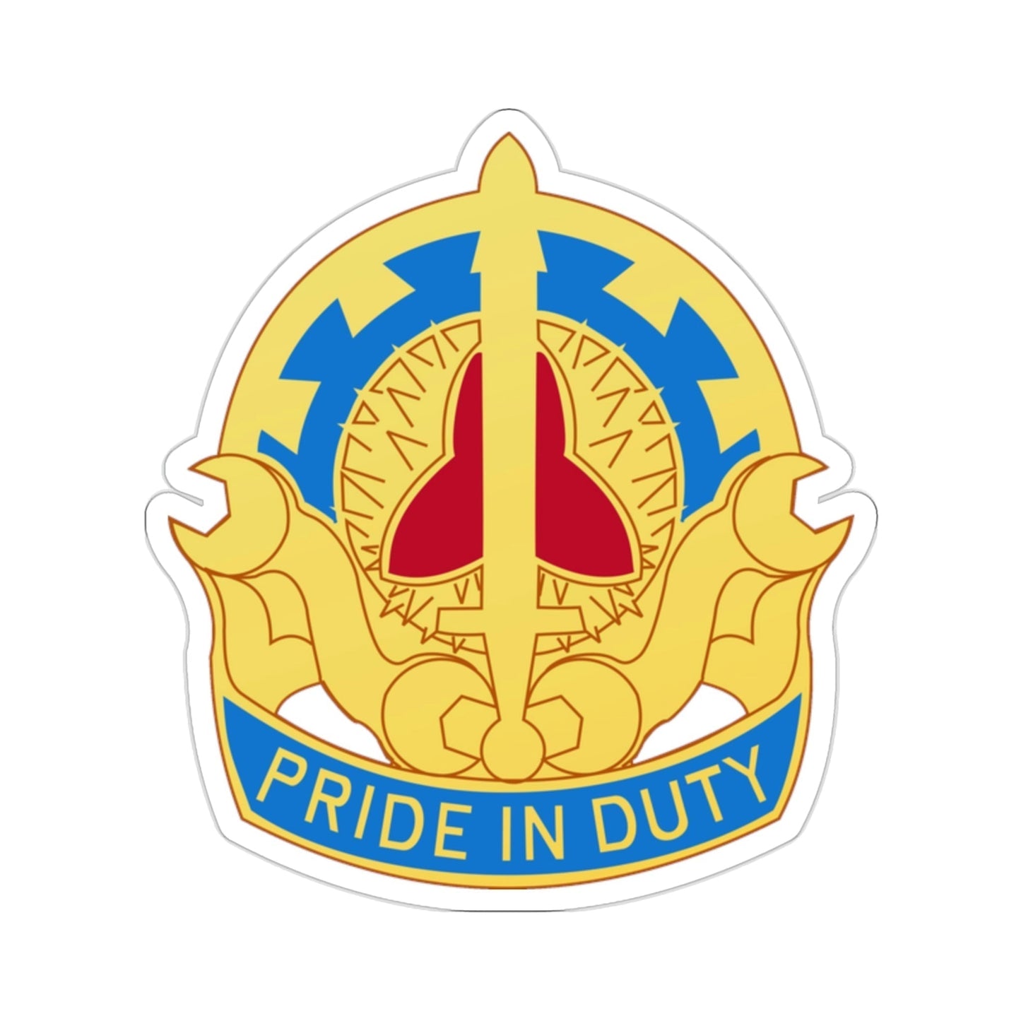 138 Maintenance Battalion (U.S. Army) STICKER Vinyl Die-Cut Decal-2 Inch-The Sticker Space