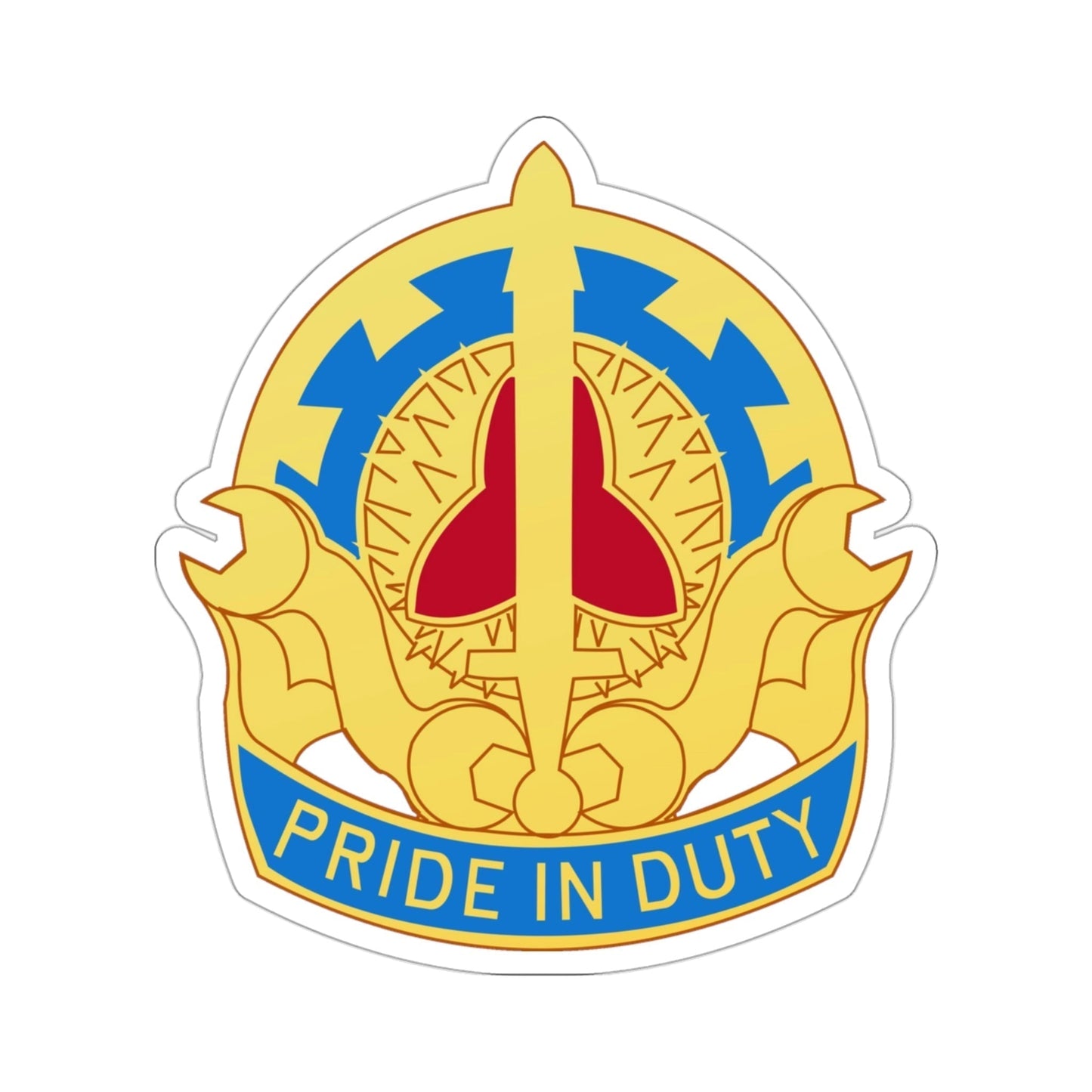 138 Maintenance Battalion (U.S. Army) STICKER Vinyl Die-Cut Decal-3 Inch-The Sticker Space