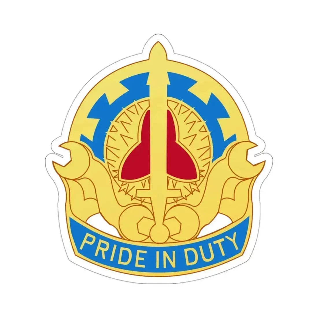 138 Maintenance Battalion (U.S. Army) STICKER Vinyl Die-Cut Decal 3 Inch - The Sticker Space
