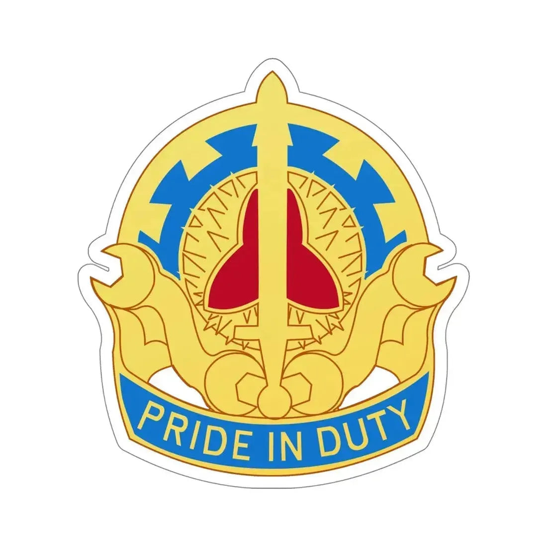 138 Maintenance Battalion (U.S. Army) STICKER Vinyl Die-Cut Decal - The Sticker Space