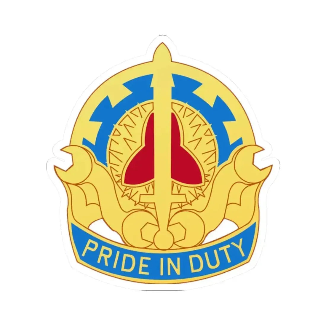 138 Maintenance Battalion (U.S. Army) STICKER Vinyl Kiss-Cut Decal - The Sticker Space