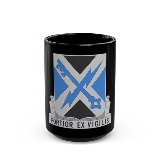 138 Military Intelligence Battalion (U.S. Army) Black Coffee Mug-15oz-The Sticker Space