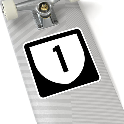 PR urban primary 1 (Puerto Rico) (Road Sign) STICKER Vinyl Kiss-Cut Decal