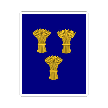 Bannière Ranulf de Blondeville (England) STICKER Vinyl Kiss-Cut Decal