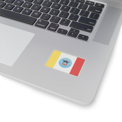 Flag of Columbus, Ohio - STICKER Vinyl Kiss-Cut Decal