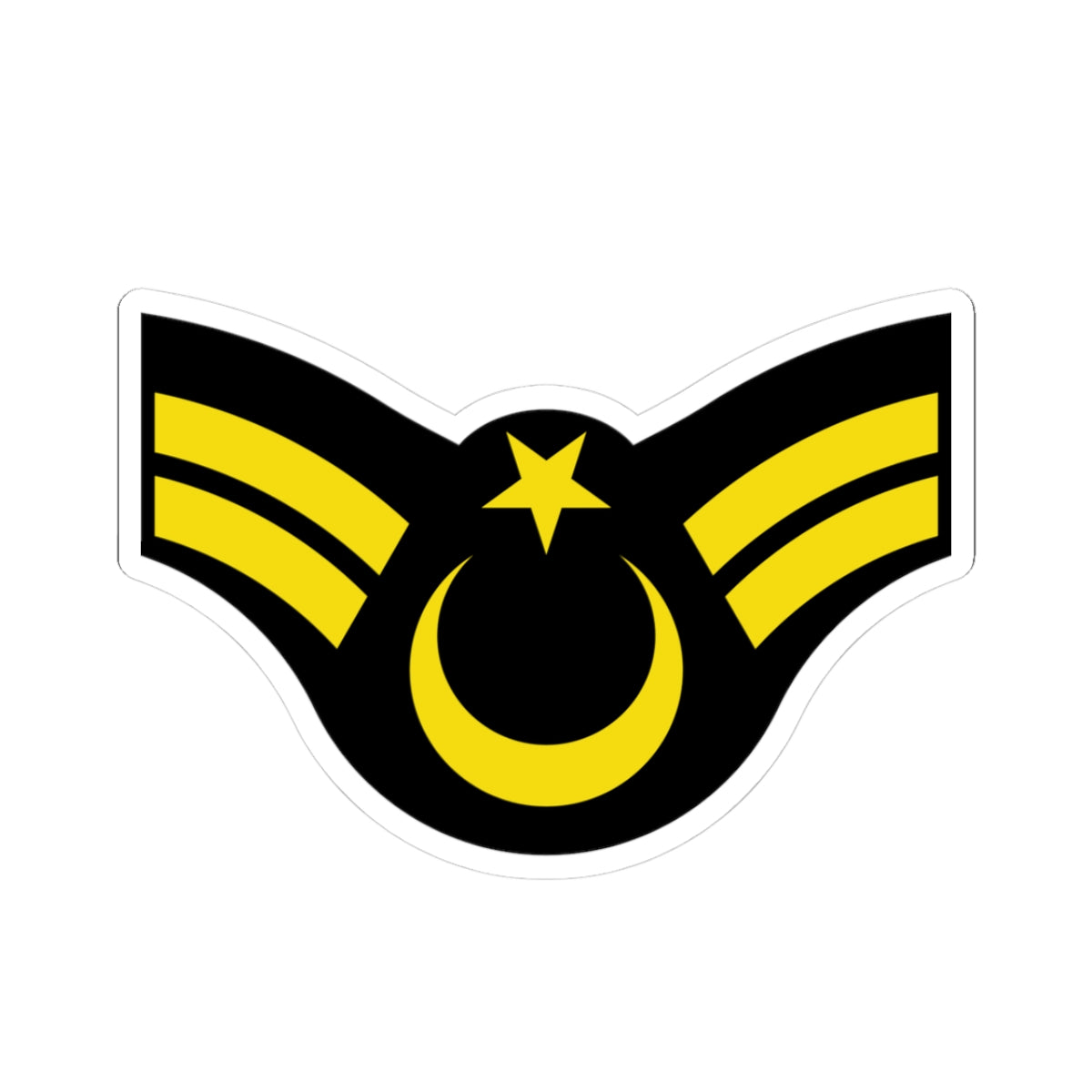 Army TUR OR 06b (Turkey) (Military Rank) STICKER Vinyl Kiss-Cut Decal