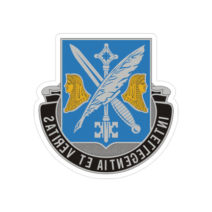 260 Military Intelligence Battalion (U.S. Army) REVERSE PRINT Transparent STICKER