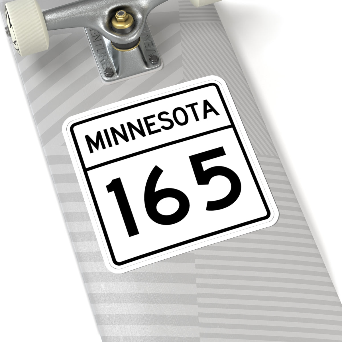MN-165 1948 (Minnesota) (Road Sign) STICKER Vinyl Kiss-Cut Decal