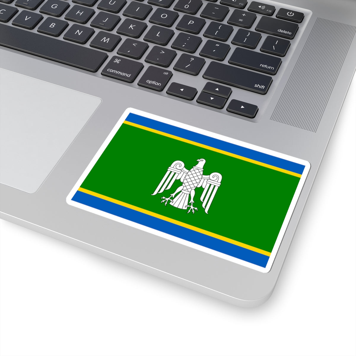 Flag of Chernivtsi Oblast (Ukraine) STICKER Vinyl Kiss-Cut Decal