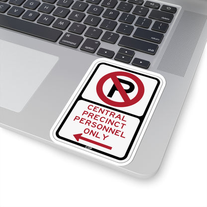 PBOT Road sign P4075L (Oregon) (Road Sign) STICKER Vinyl Kiss-Cut Decal