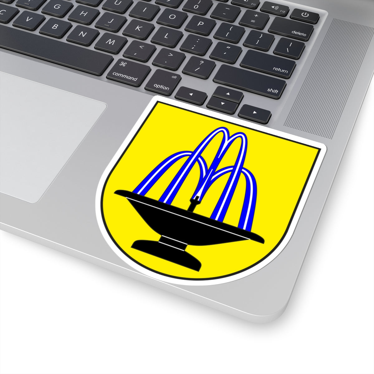Scuol wappen (Switzerland) (Coat of Arms) STICKER Vinyl Kiss-Cut Decal
