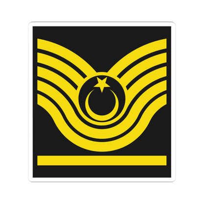 Army TUR OR 08 (Turkey) (Military Rank) STICKER Vinyl Kiss-Cut Decal