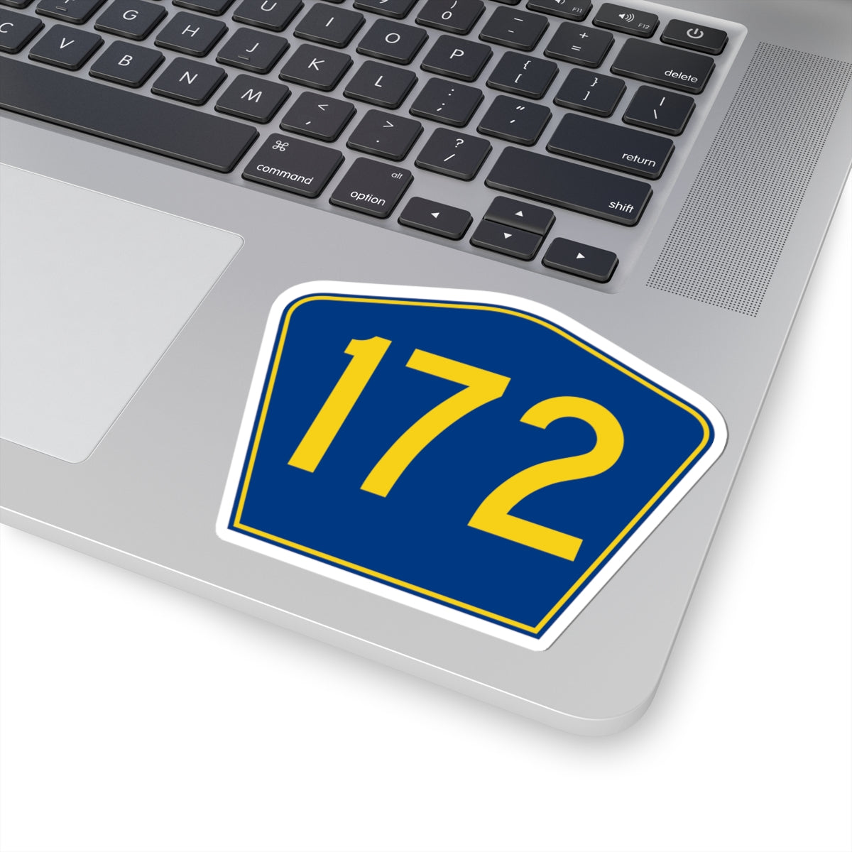 PR secondary 172 (Puerto Rico) (Road Sign) STICKER Vinyl Kiss-Cut Decal