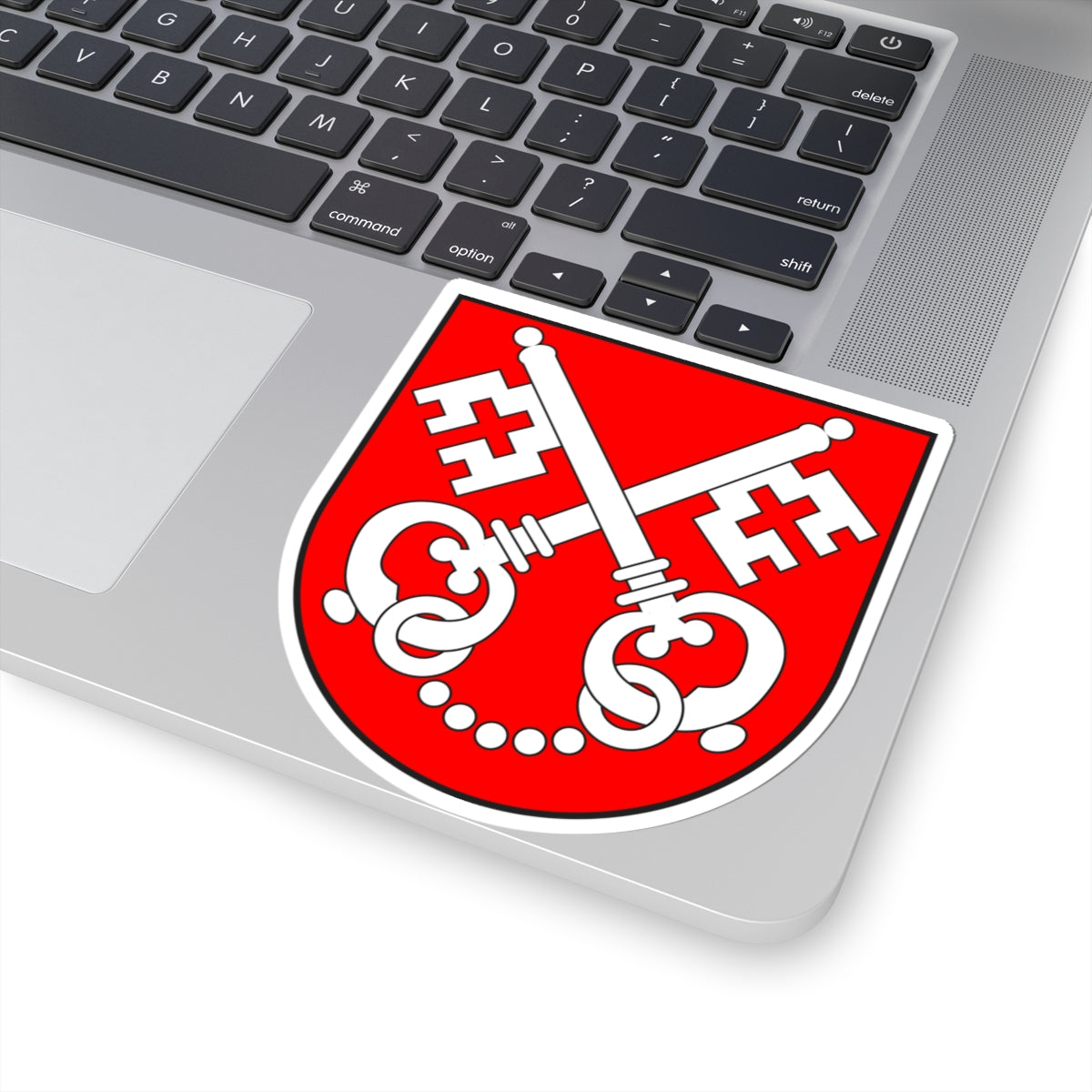 Poschiavo wappen (Switzerland) (Coat of Arms) STICKER Vinyl Kiss-Cut Decal