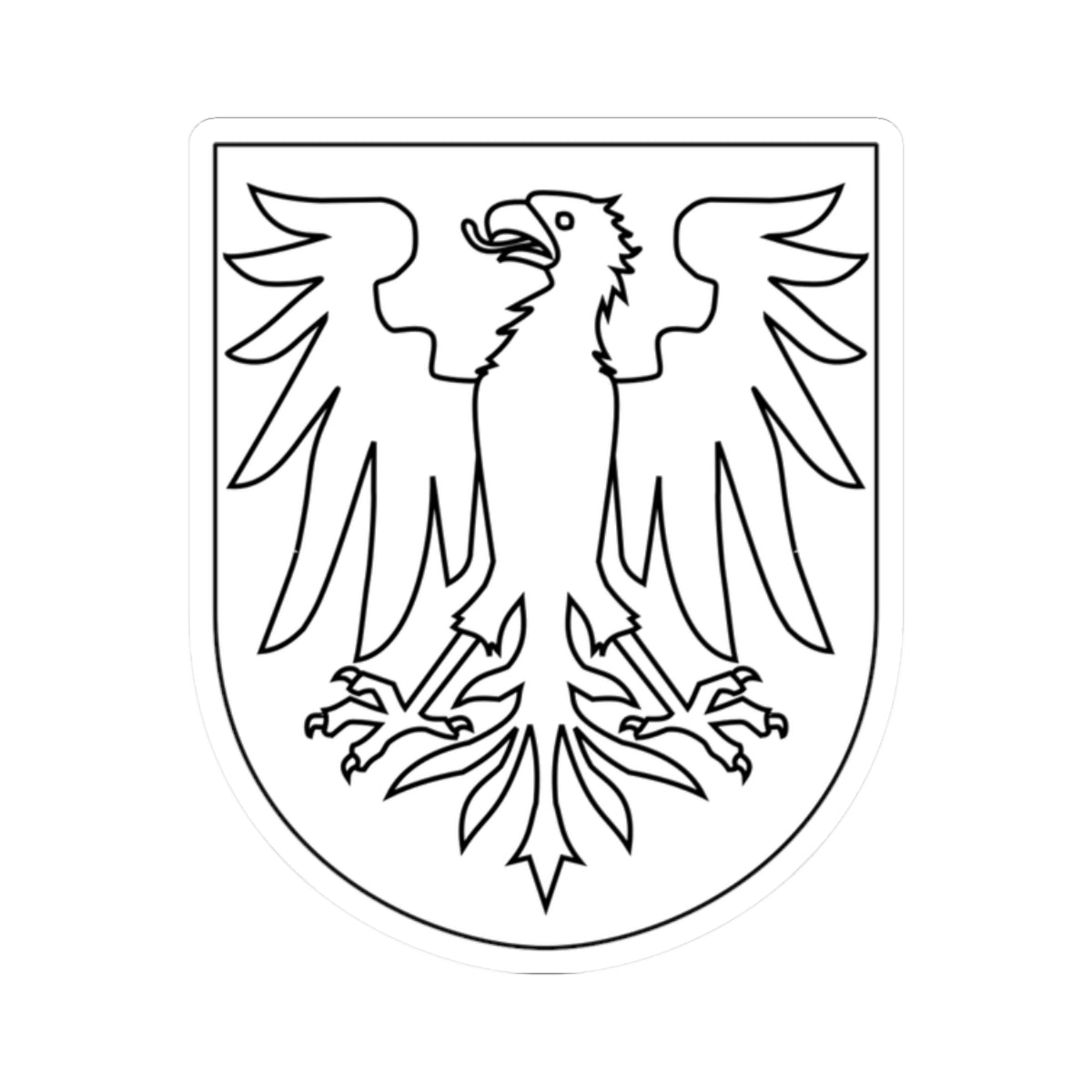 Undersvik vapen (Sweden) (Coat of Arms) STICKER Vinyl Kiss-Cut Decal