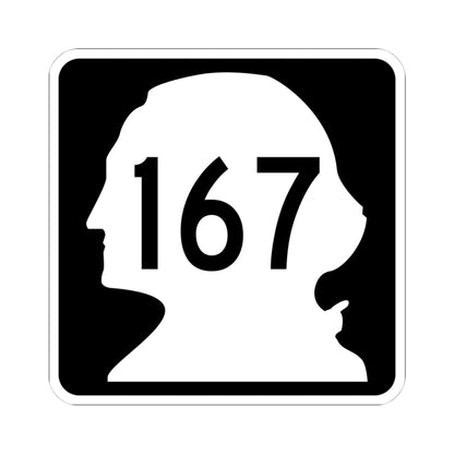 WA-167 (Washington) (Road Sign) STICKER Vinyl Kiss-Cut Decal