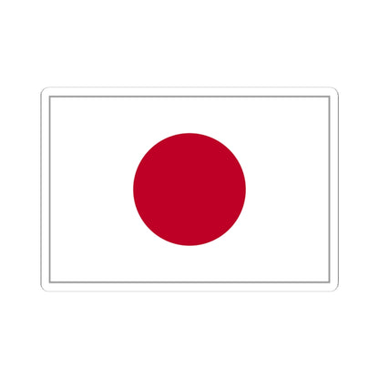 Flag of Japan bordered (Japan) STICKER Vinyl Kiss-Cut Decal