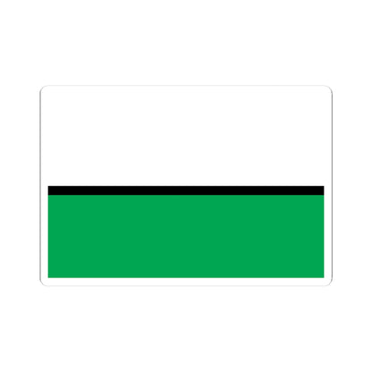 Flag of Novokuznetsk Kemerovo oblast (Russia) STICKER Vinyl Kiss-Cut Decal