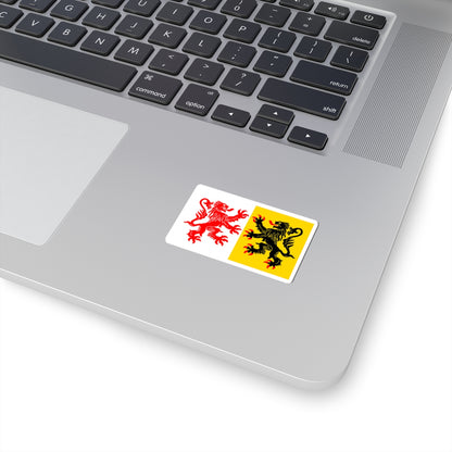 Flag of Hauts-de-France proposed design (France) STICKER Vinyl Kiss-Cut Decal