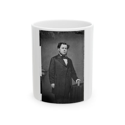 Portrait Of Secretary Of The Navy Stephen R. Mallory, Officer Of The Confederate States Government (U.S. Civil War) White Coffee Mug