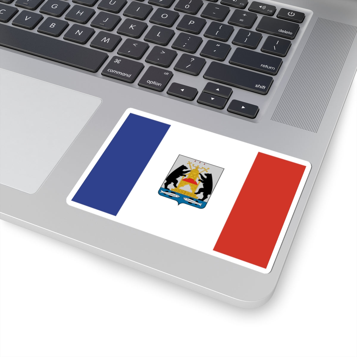 Flag of Novgorod Oblast (Russia) STICKER Vinyl Kiss-Cut Decal