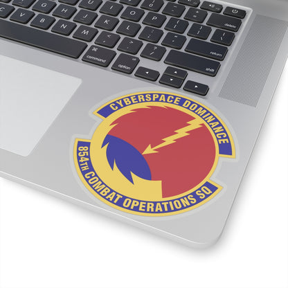 854 Combat Operations Squadron AFRC (U.S. Air Force) STICKER Vinyl Kiss-Cut Decal