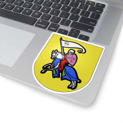Proyecto Heraldica Wikipedia (Spain) (Coat of Arms) STICKER Vinyl Kiss-Cut Decal