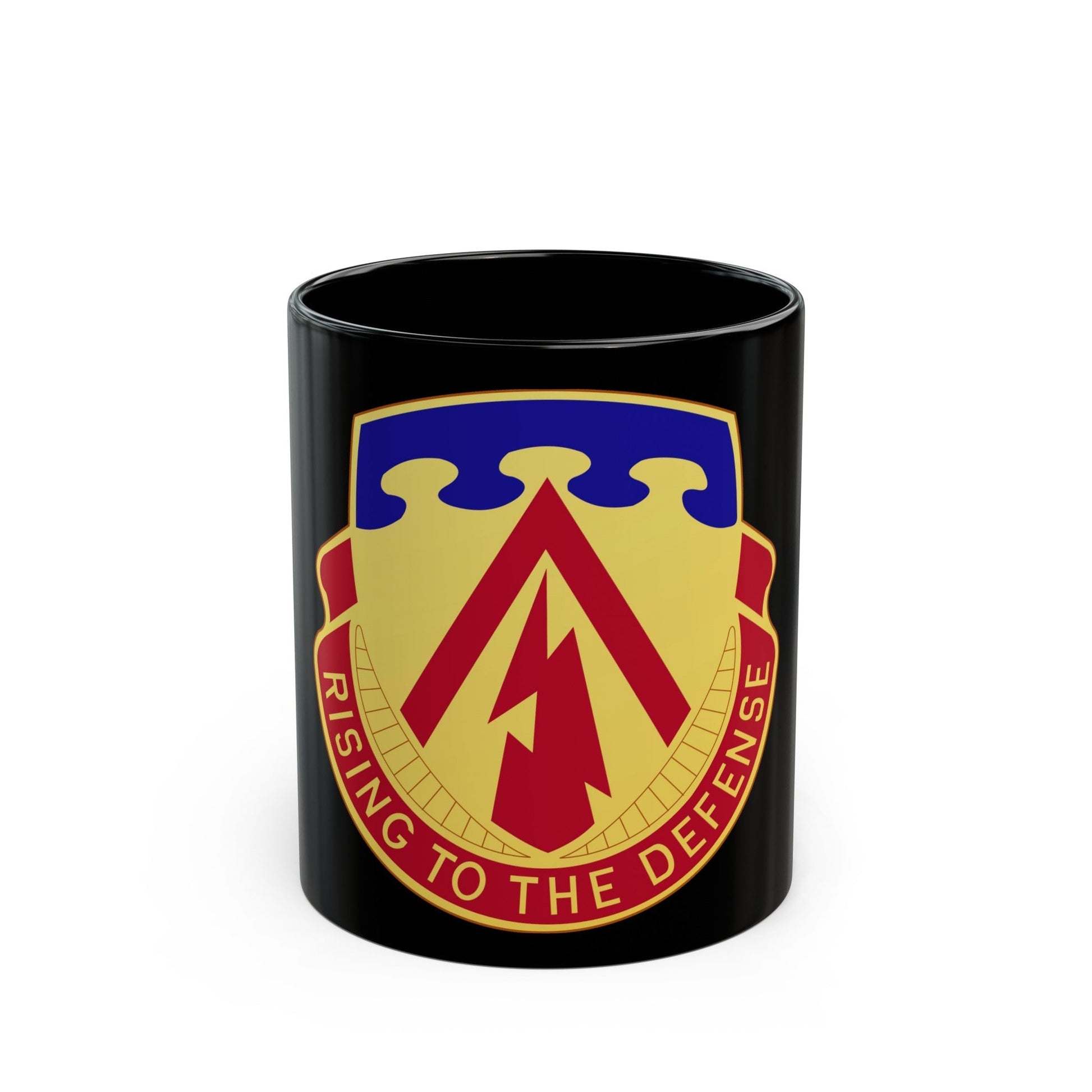 138th Air Defense Artillery Regiment (U.S. Army) Black Coffee Mug-11oz-The Sticker Space