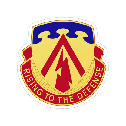 138th Air Defense Artillery Regiment (U.S. Army) Transparent STICKER Die-Cut Vinyl Decal-4 Inch-The Sticker Space