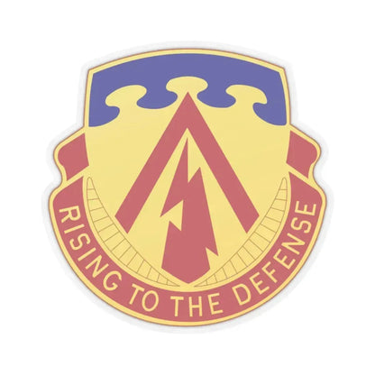 138th Air Defense Artillery Regiment (U.S. Army) STICKER Vinyl Kiss-Cut Decal 2 Inch Transparent - The Sticker Space