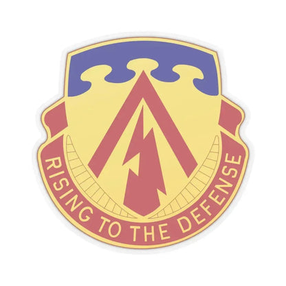 138th Air Defense Artillery Regiment (U.S. Army) STICKER Vinyl Kiss-Cut Decal 6 Inch Transparent - The Sticker Space