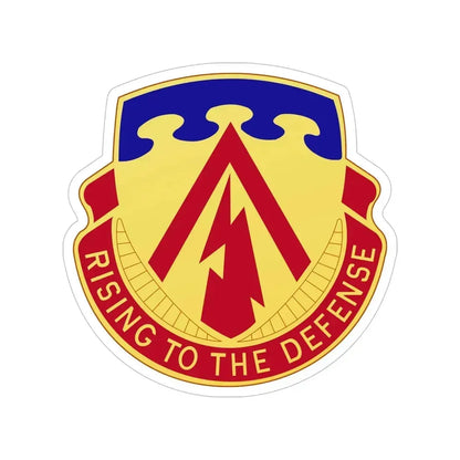 138th Air Defense Artillery Regiment (U.S. Army) Transparent STICKER Die-Cut Vinyl Decal 6 Inch - The Sticker Space