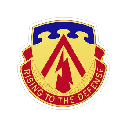 138th Air Defense Artillery Regiment (U.S. Army) Transparent STICKER Die-Cut Vinyl Decal - The Sticker Space