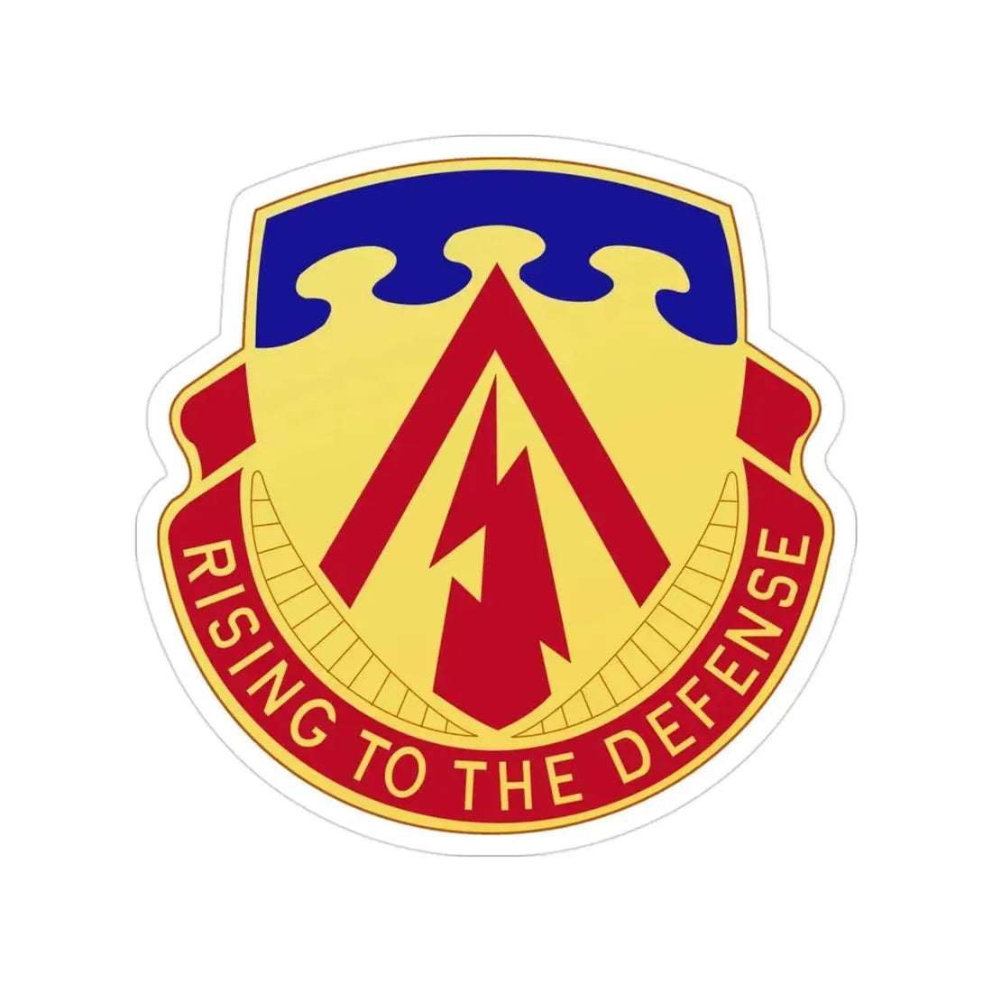 138th Air Defense Artillery Regiment (U.S. Army) Transparent STICKER Die-Cut Vinyl Decal - The Sticker Space