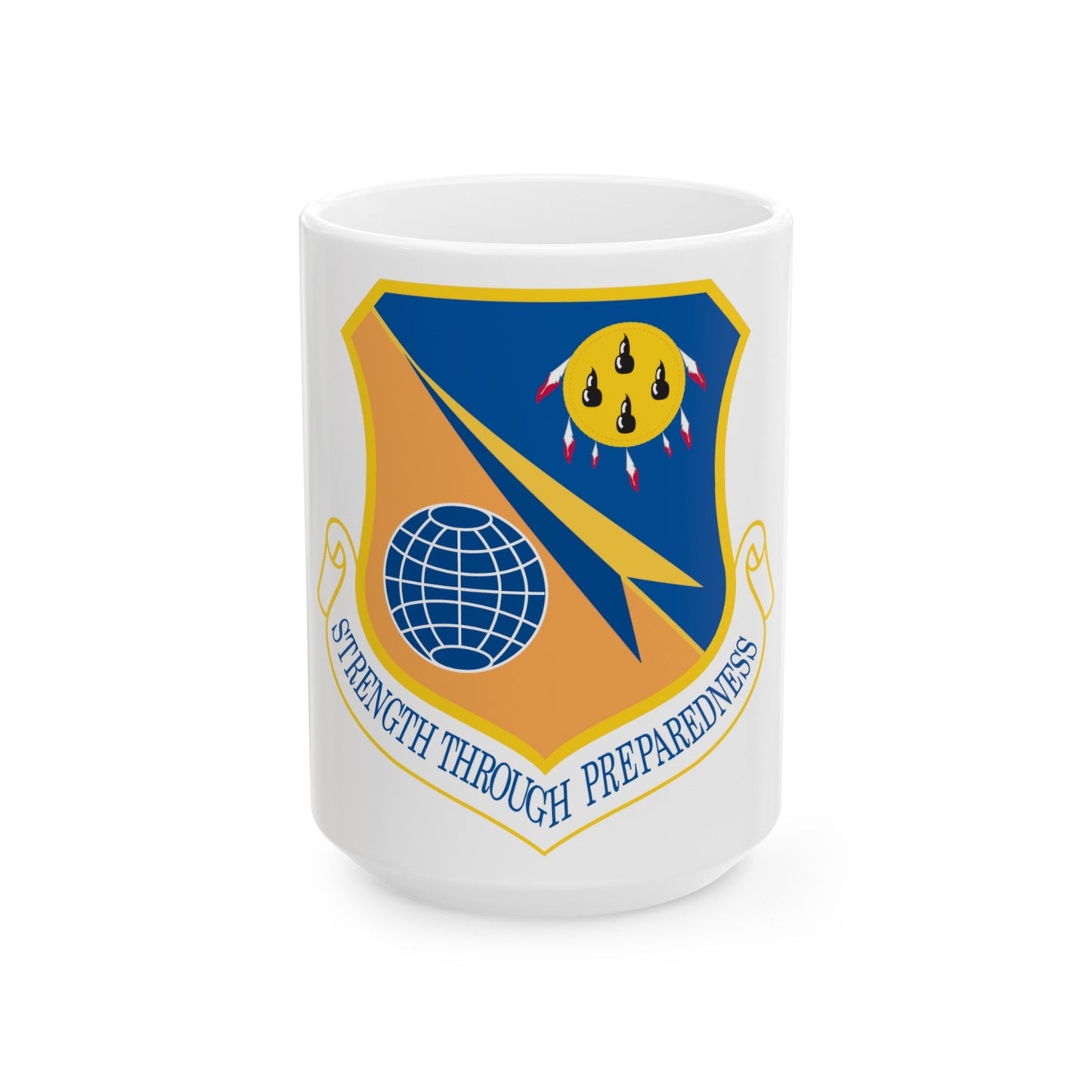 138th Fighter Wing (U.S. Air Force) White Coffee Mug-15oz-The Sticker Space