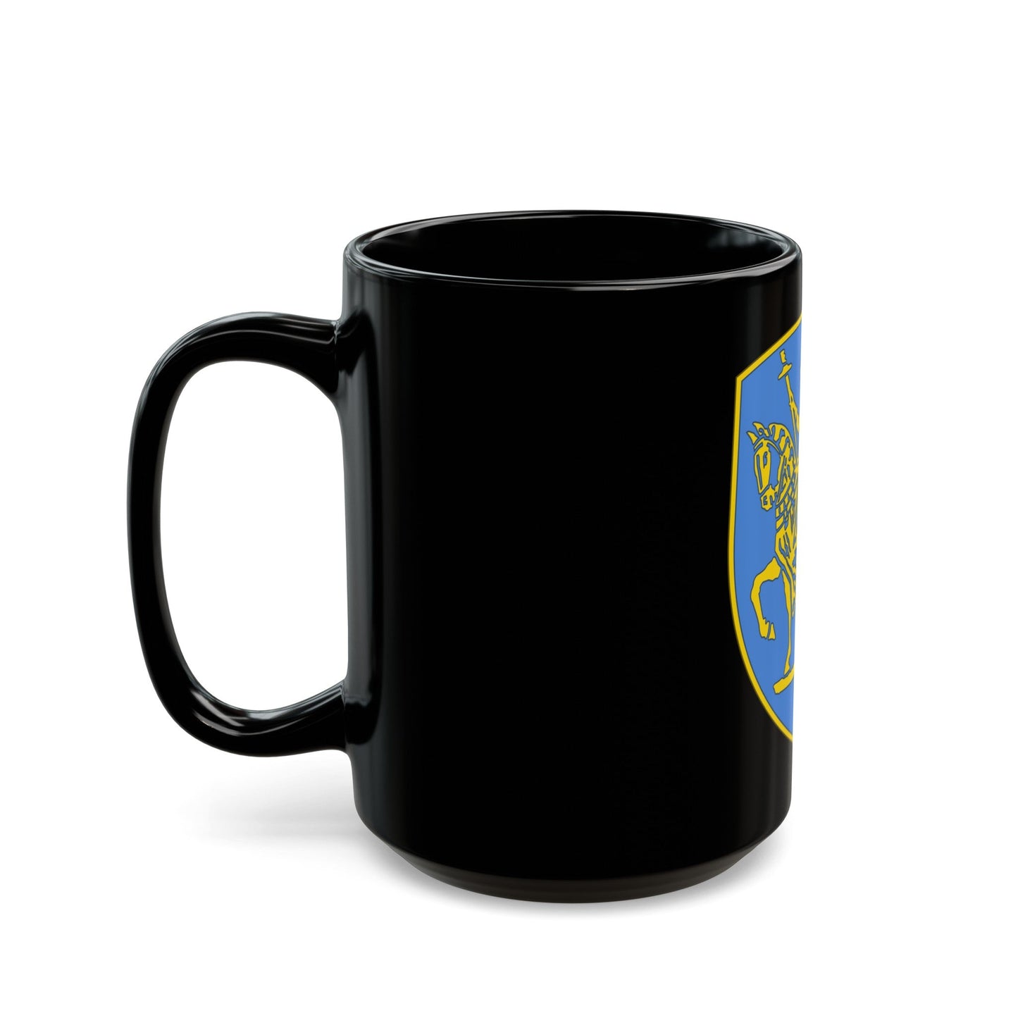 138th Infantry Regiment (U.S. Army) Black Coffee Mug-The Sticker Space