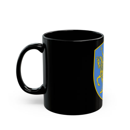 138th Infantry Regiment (U.S. Army) Black Coffee Mug-The Sticker Space