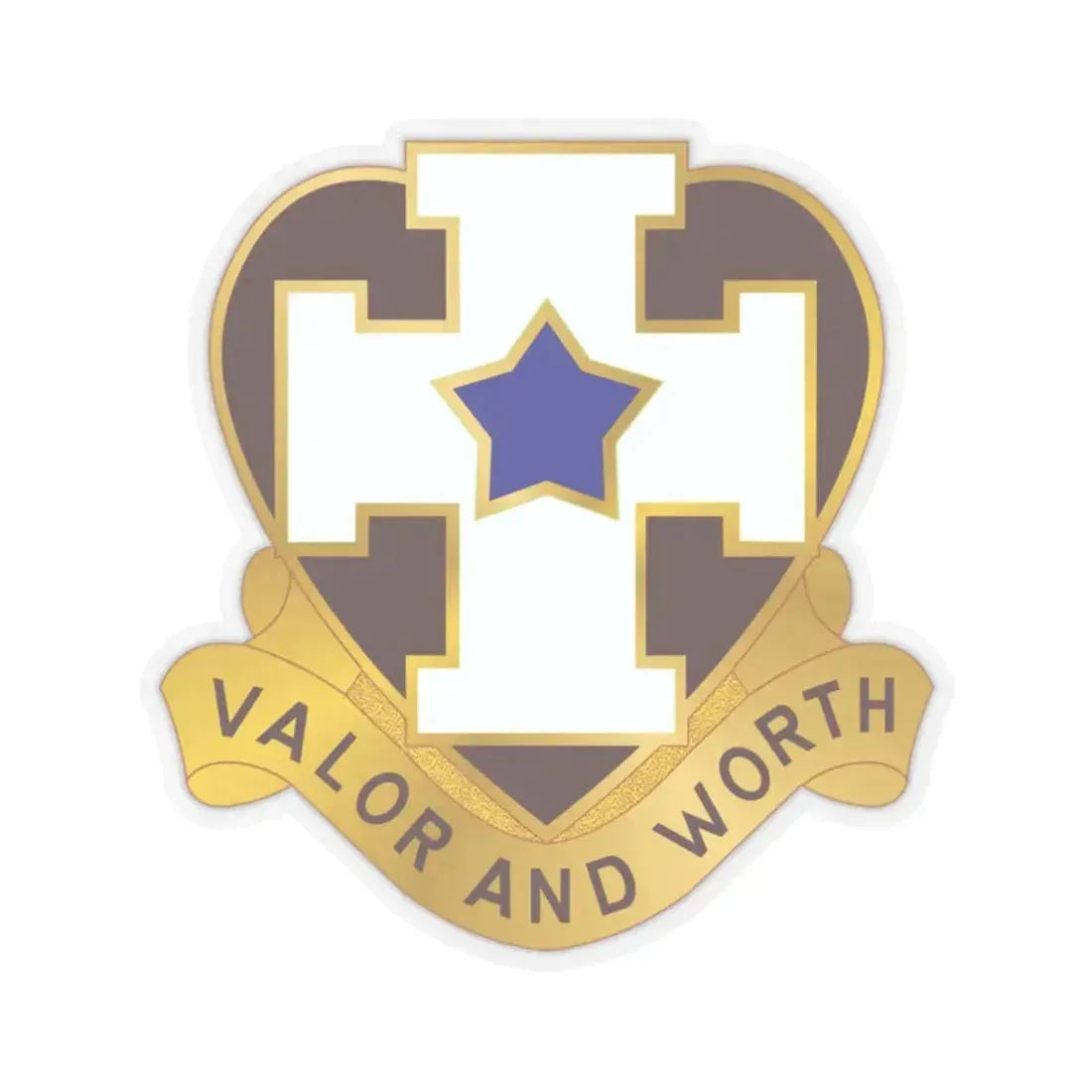 139 Medical Brigade 2 (U.S. Army) STICKER Vinyl Kiss-Cut Decal 2 Inch Transparent - The Sticker Space