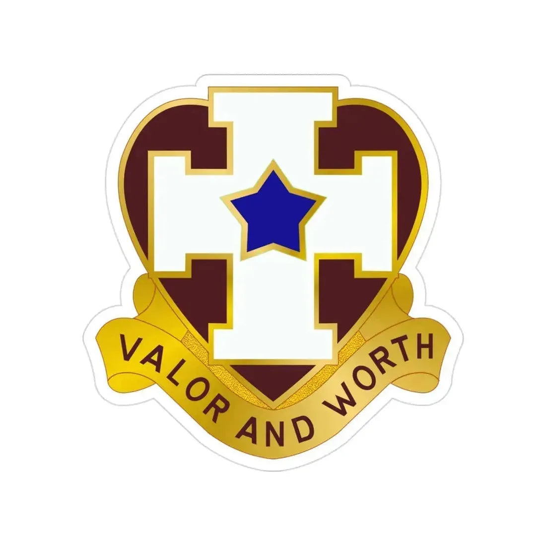 139 Medical Brigade 2 (U.S. Army) Transparent STICKER Die-Cut Vinyl Decal 3 Inch - The Sticker Space