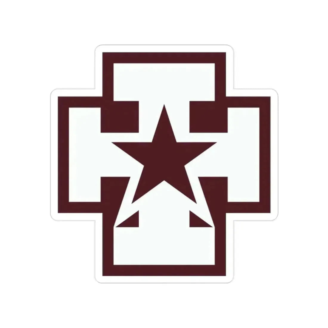 139 Medical Brigade (U.S. Army) Transparent STICKER Die-Cut Vinyl Decal 2 Inch - The Sticker Space