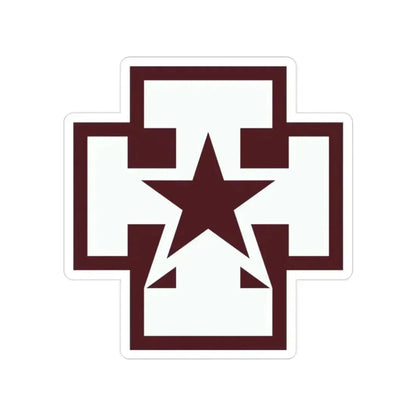 139 Medical Brigade (U.S. Army) Transparent STICKER Die-Cut Vinyl Decal 2 Inch - The Sticker Space