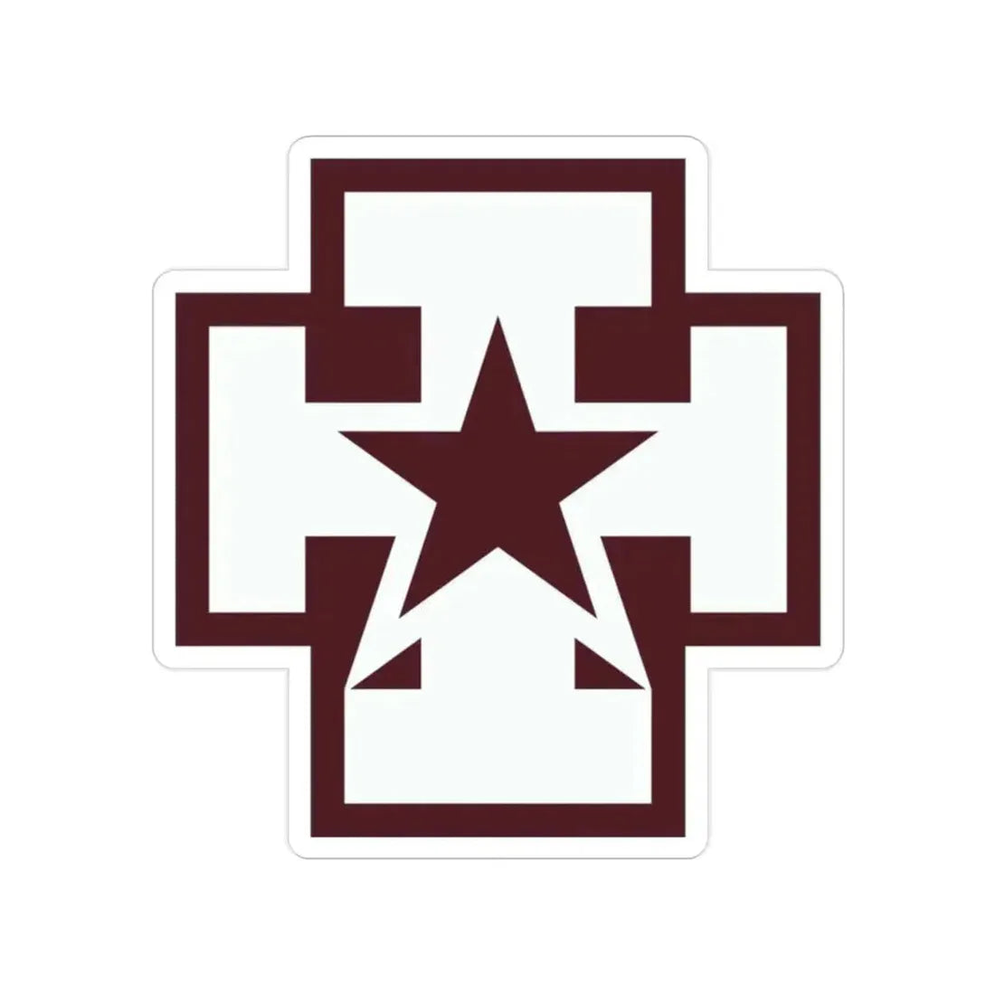 139 Medical Brigade (U.S. Army) Transparent STICKER Die-Cut Vinyl Decal 2 Inch - The Sticker Space