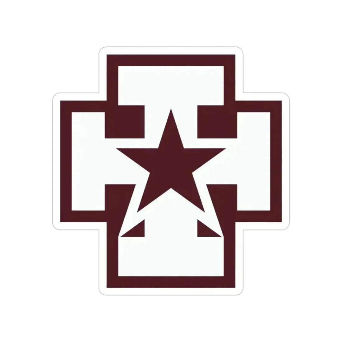 139 Medical Brigade (U.S. Army) Transparent STICKER Die-Cut Vinyl Decal 3 Inch - The Sticker Space