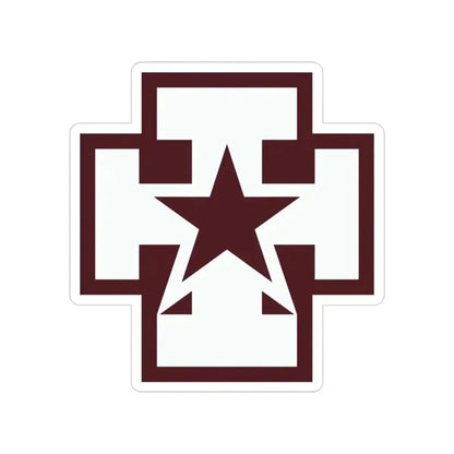 139 Medical Brigade (U.S. Army) Transparent STICKER Die-Cut Vinyl Decal 3 Inch - The Sticker Space