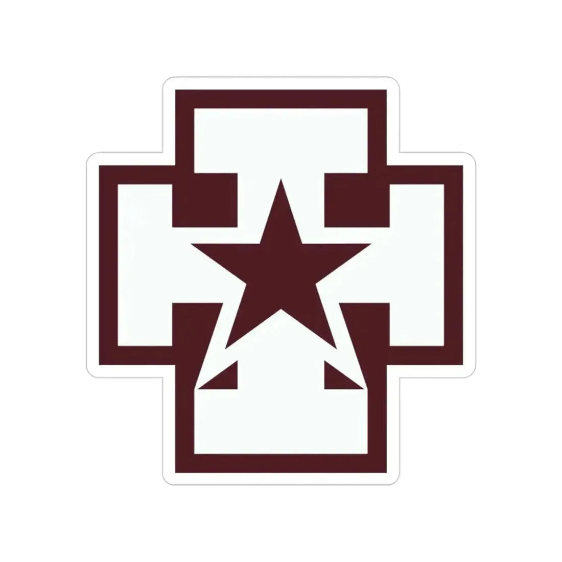 139 Medical Brigade (U.S. Army) Transparent STICKER Die-Cut Vinyl Decal 3 Inch - The Sticker Space