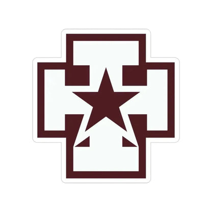 139 Medical Brigade (U.S. Army) Transparent STICKER Die-Cut Vinyl Decal 3 Inch - The Sticker Space