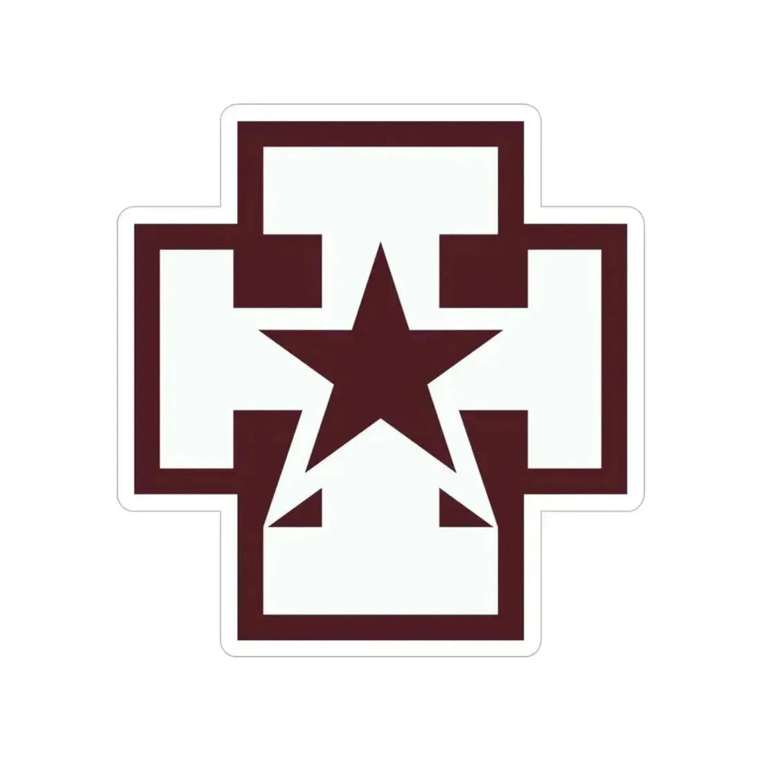 139 Medical Brigade (U.S. Army) Transparent STICKER Die-Cut Vinyl Decal 4 Inch - The Sticker Space